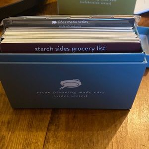 Partial set of Passionate Penny Pinchers Sides Series Recipe Cards